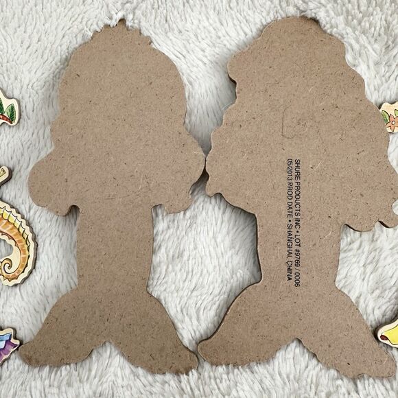 Shure Magnetic Dress Up Mermaids Mix N Match Outfits Dress Up Play Toy - Picture 6 of 8